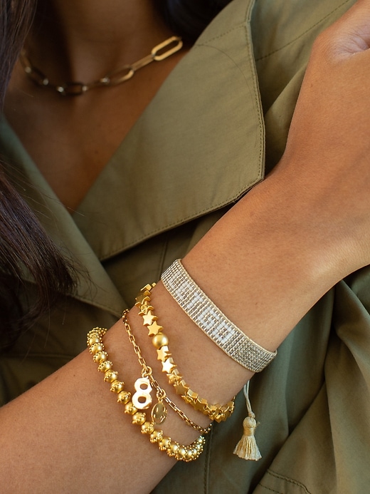 2 of 8 showing, with the color Gold of product HART Let Go Bracelet