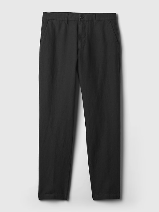 Image number 5 showing, Linen-Cotton Trousers in Slim Fit