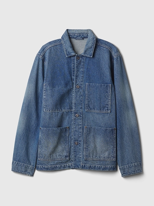 Image number 5 showing, Denim Chore Jacket