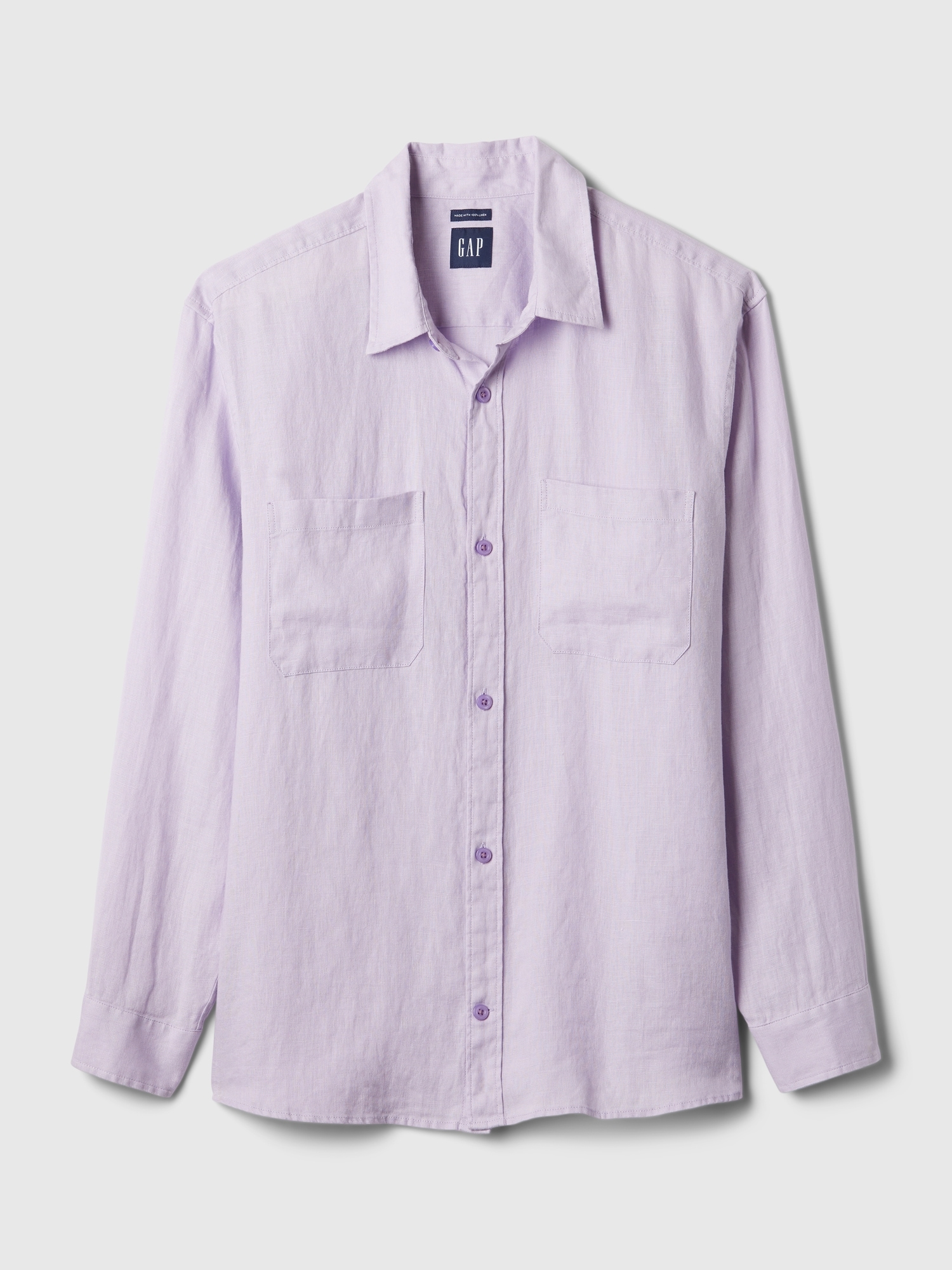 Two Pocket Linen Top
