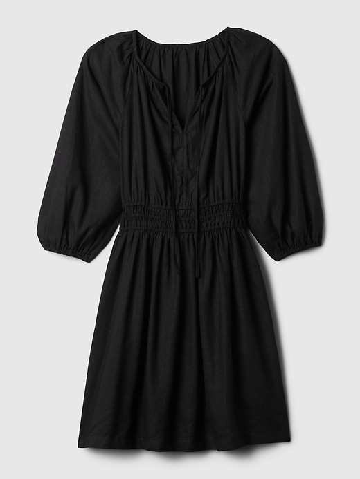 Linen-Blend Mini Dress | Gap