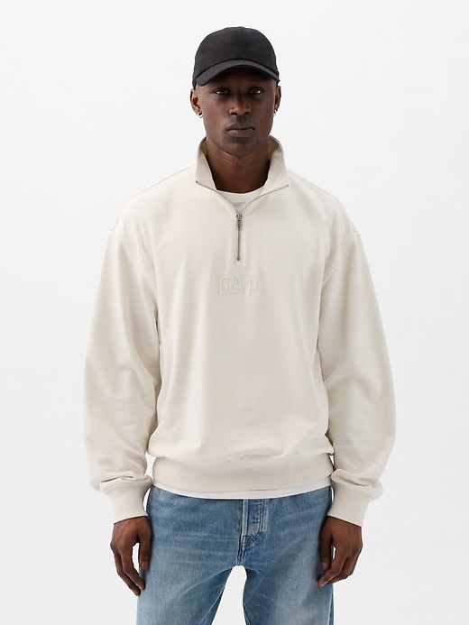 Image number 5 showing, Mini Logo Half-Zip Pullover