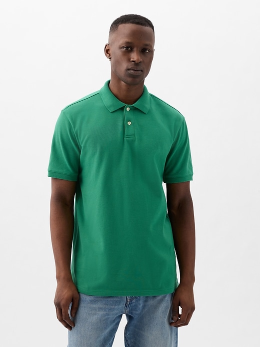 Image number 10 showing, Pique Polo Shirt
