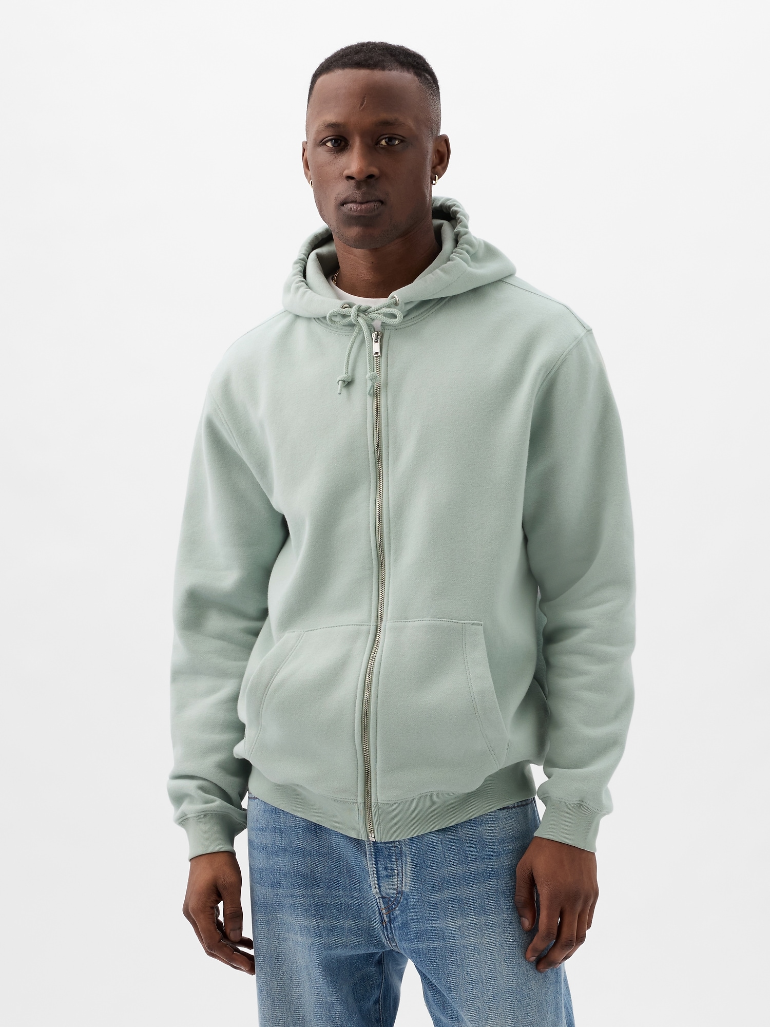 Vintage Soft Full-Zip Hoodie