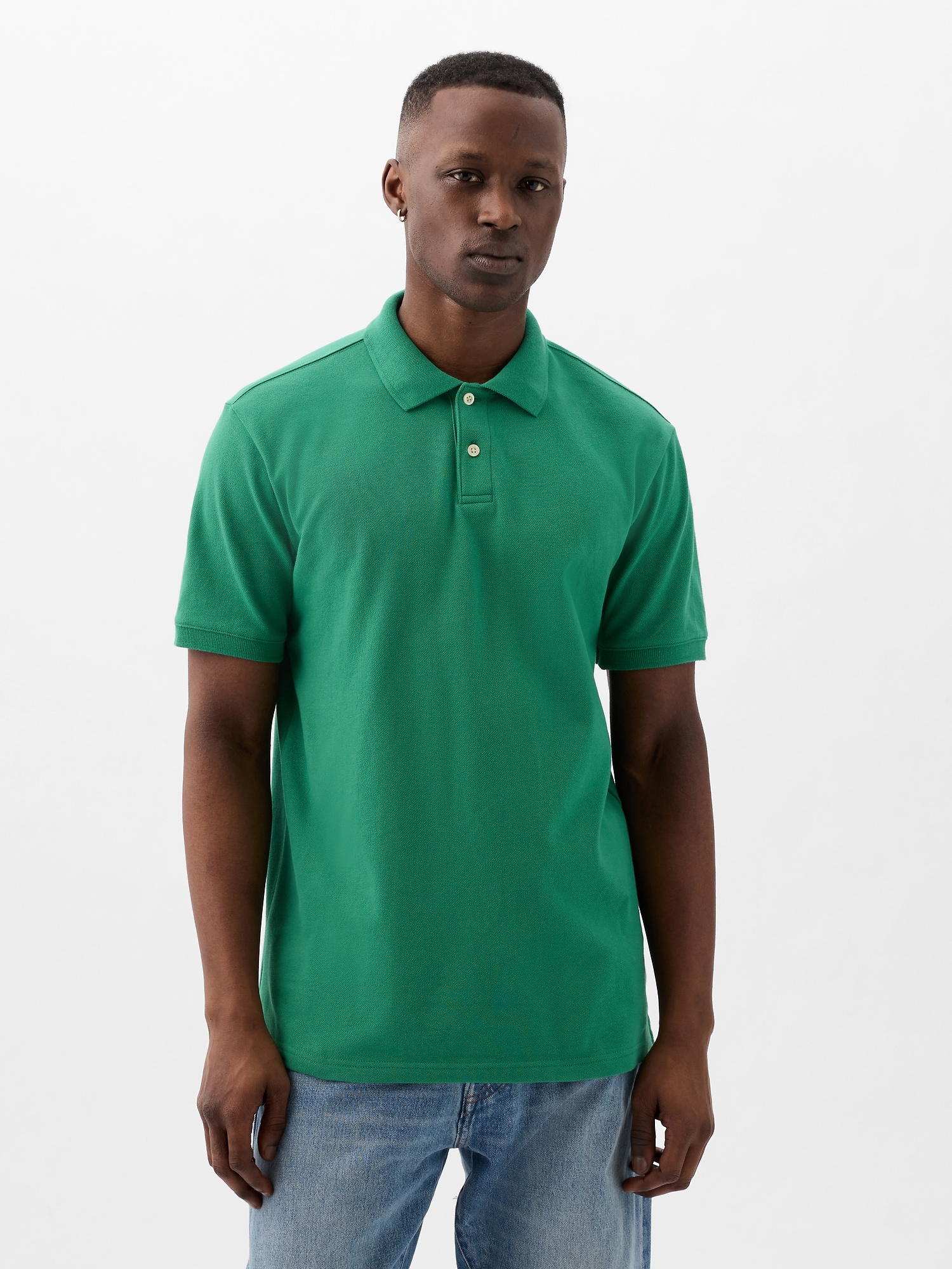 Pique Polo Shirt