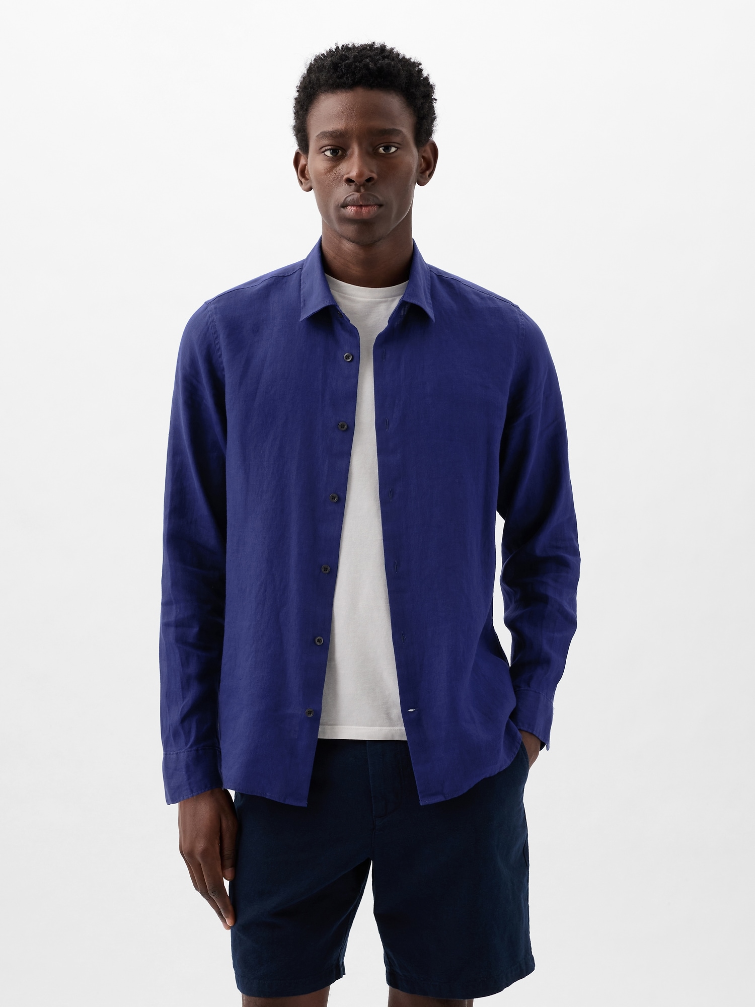 Gap linen trousers mens sales