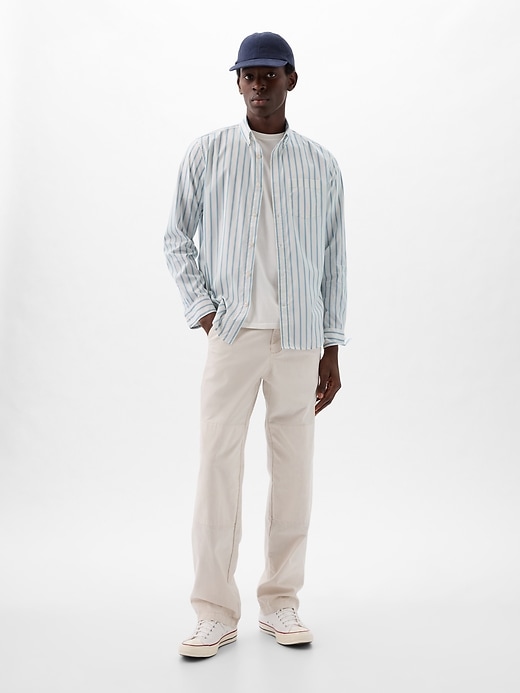 Image number 3 showing, All-Day Poplin Shirt in Classic Fit