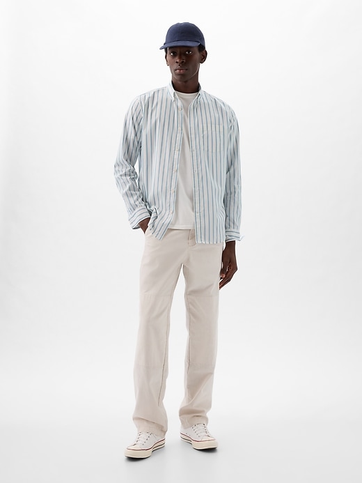 Image number 3 showing, All-Day Poplin Shirt in Standard Fit