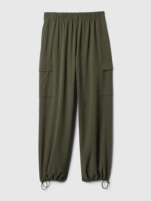 Image number 9 showing, GapFit High Rise Runaround Cargo Joggers