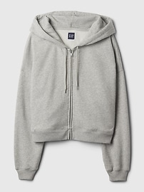 Vintage Soft Cropped Hoodie