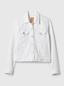Gap white jean jacket 2025