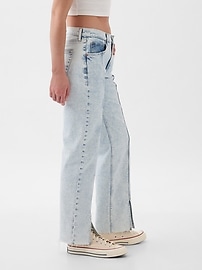 Mid Rise '90s Loose Cheetah Cargo Jeans | Gap