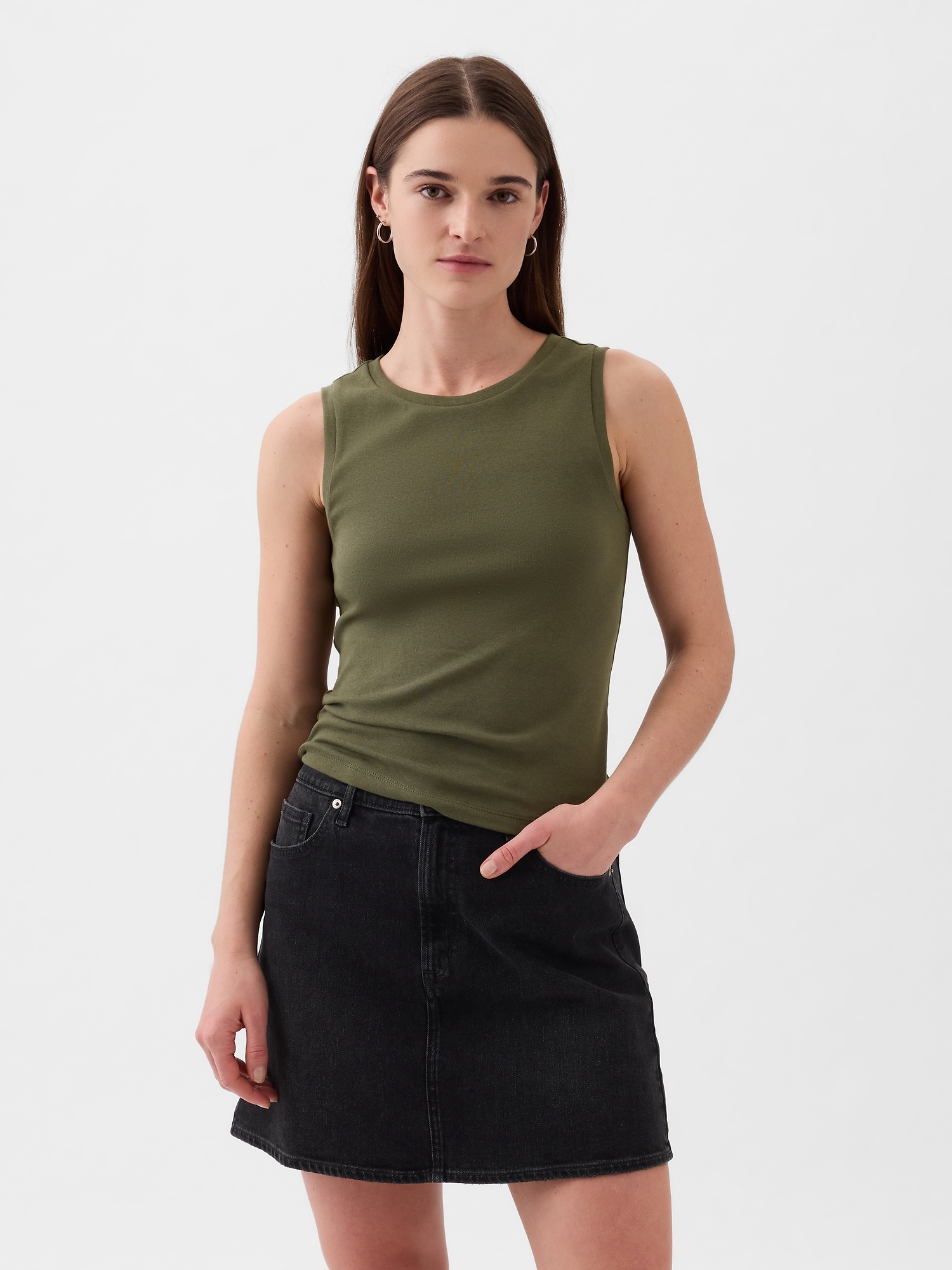 Modern Shell Tank Top Gap