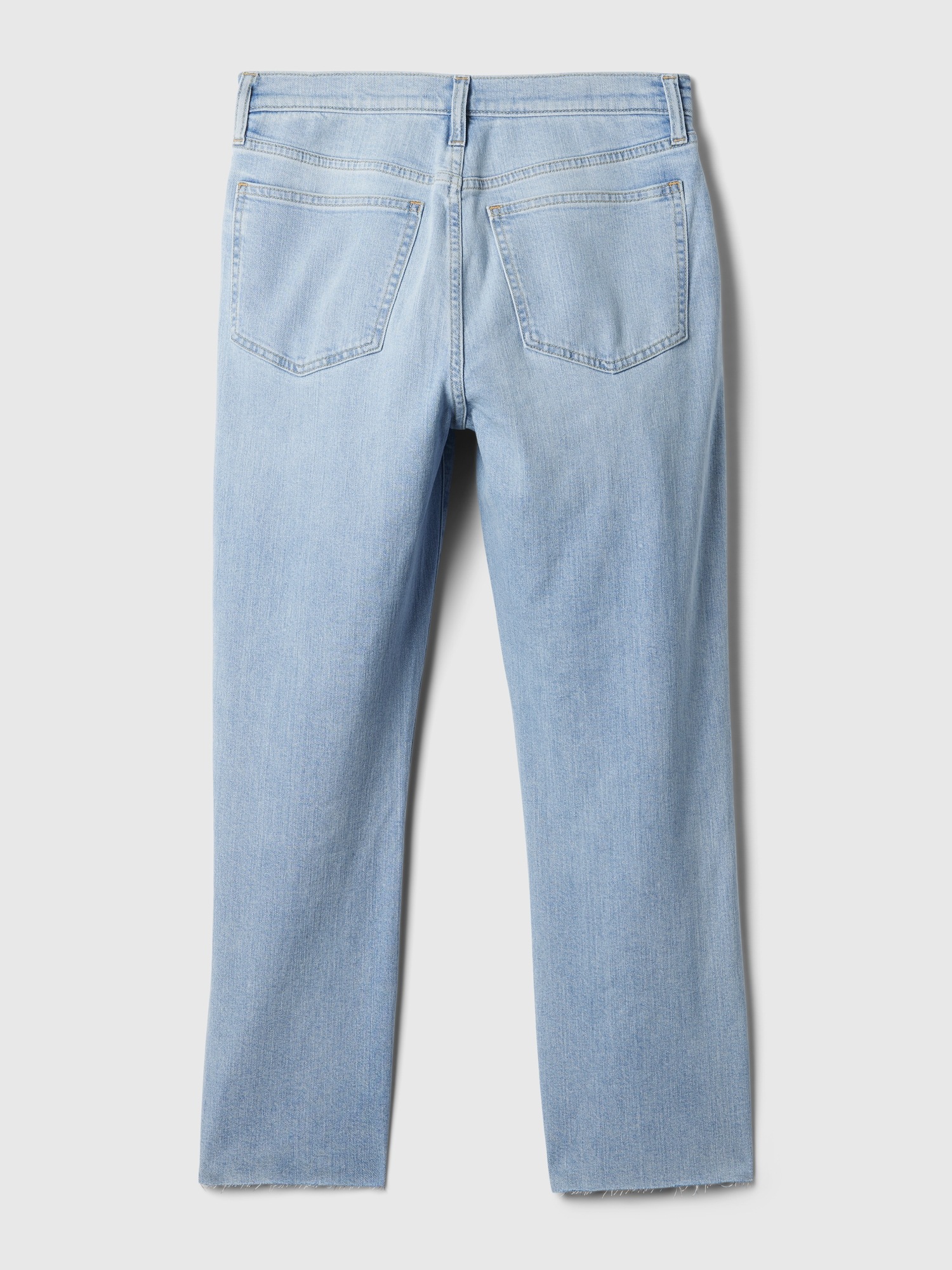 Mid Rise Kick Fit Jeans with Washwell