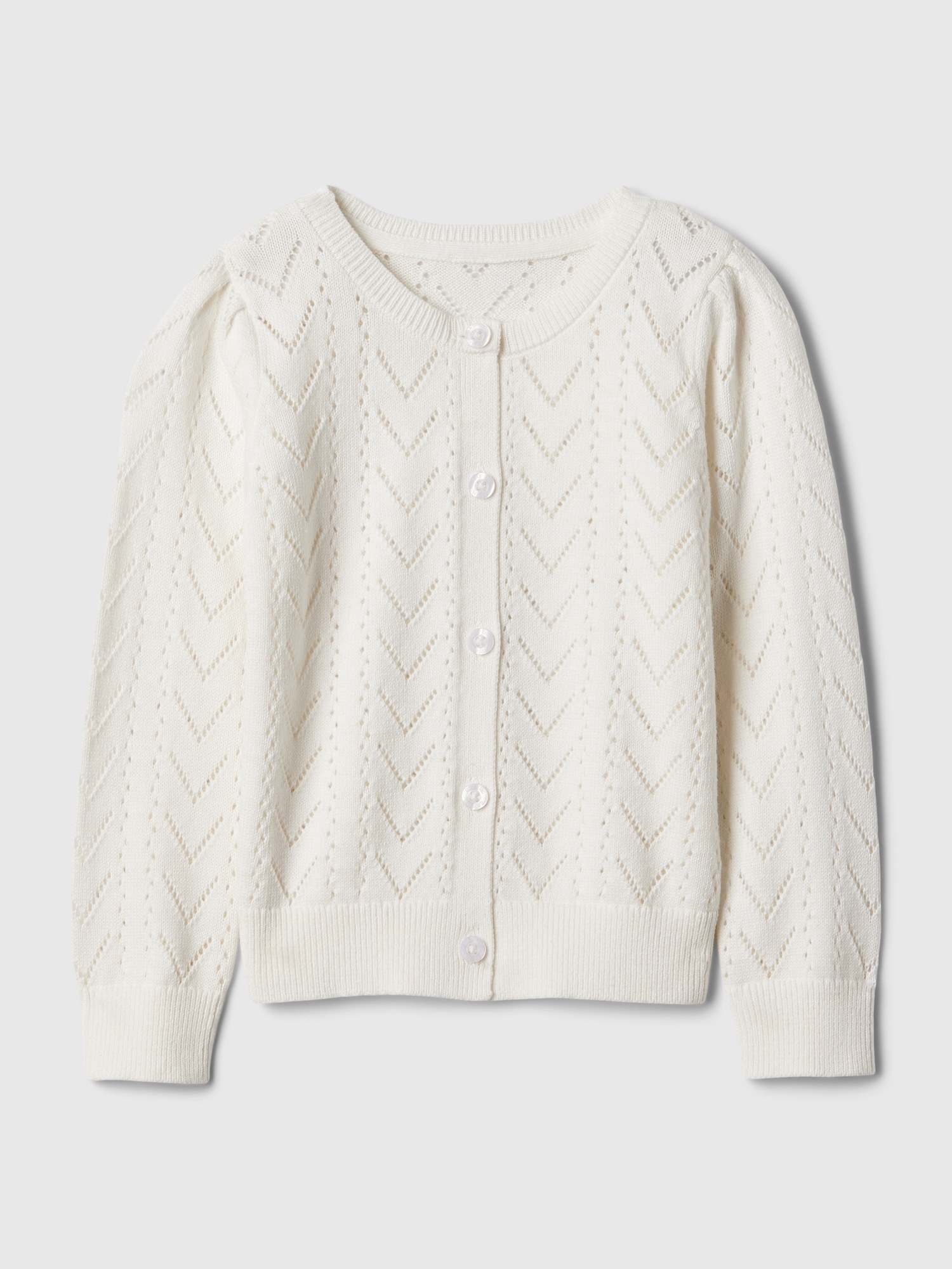 Gap Baby Pointelle Sweater In Off White