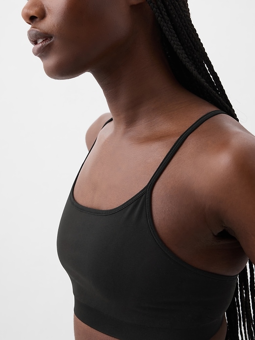 Image number 3 showing, Seamless Racerback Bralette