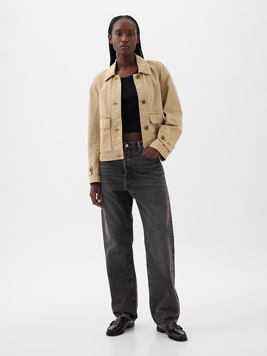 Image number 3 showing, Relaxed Utility Jacket