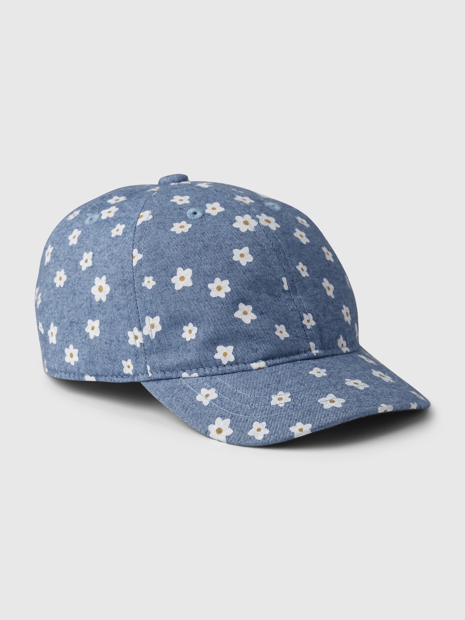 Gap Babies' Toddler Rainbow Baseball Hat In Flower Print