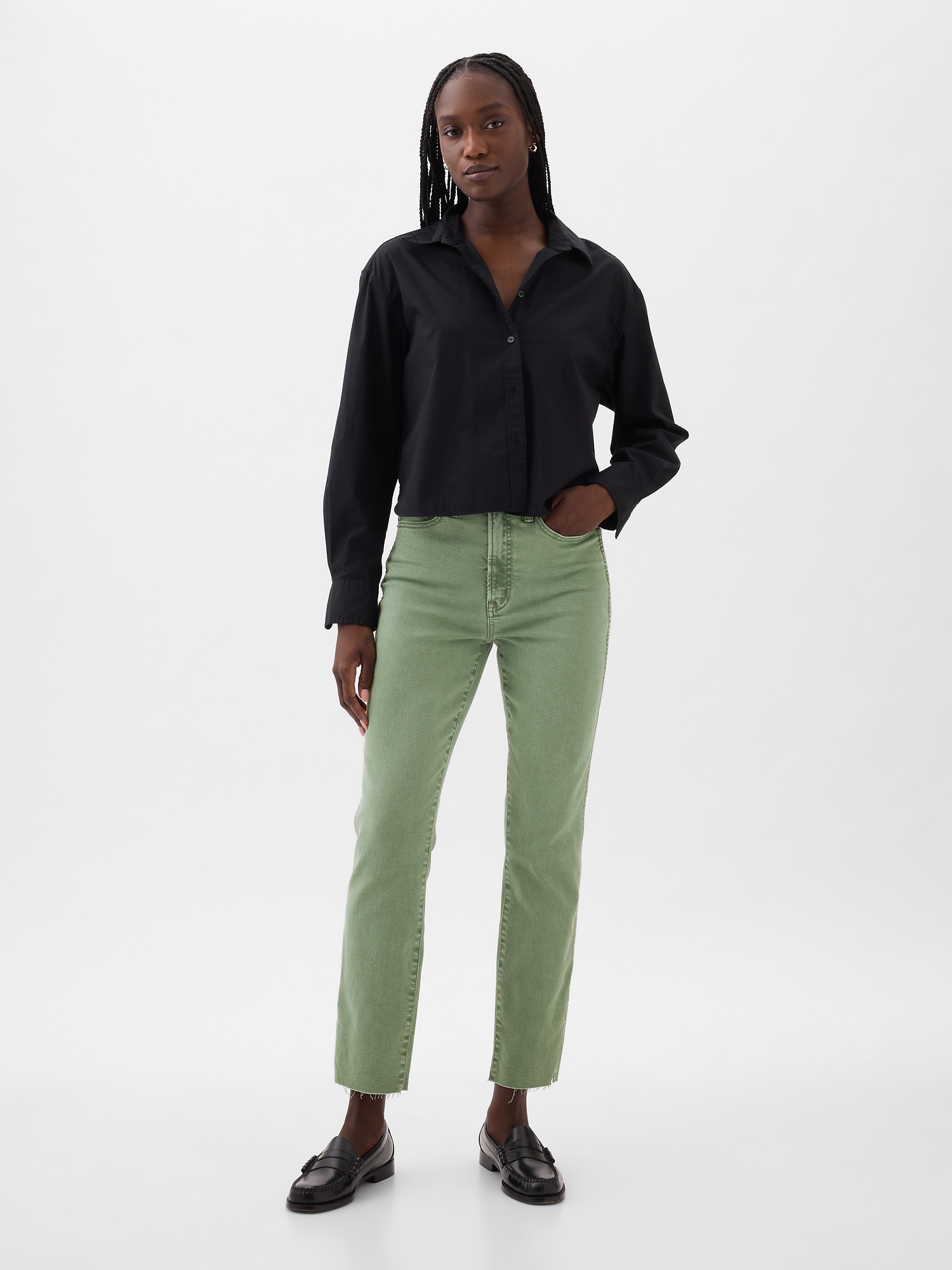 Gap high waisted outlet pants