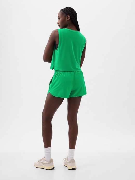 Image number 2 showing, GapFit Breathe Crop Muscle T-Shirt