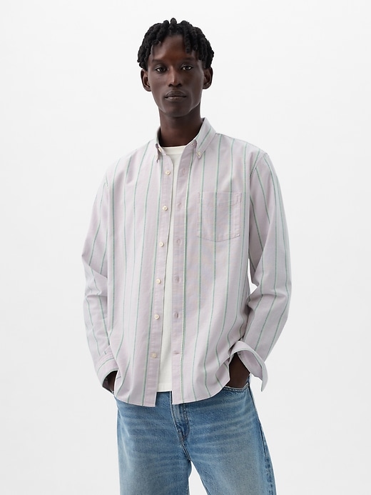 Image number 5 showing, Classic Oxford Shirt in Standard Fit