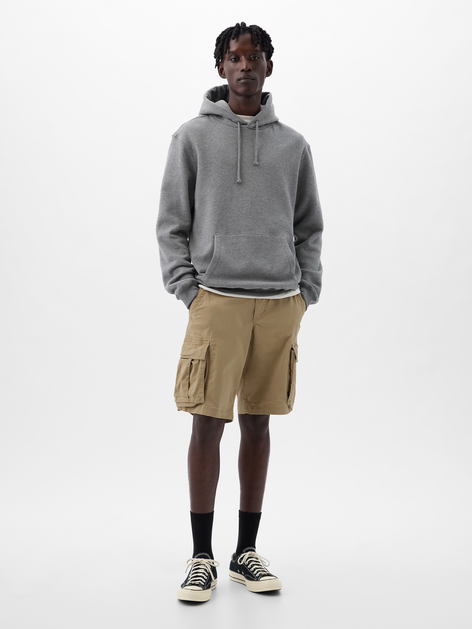 Gap Relaxed Cargo Shorts In Iconic Khaki