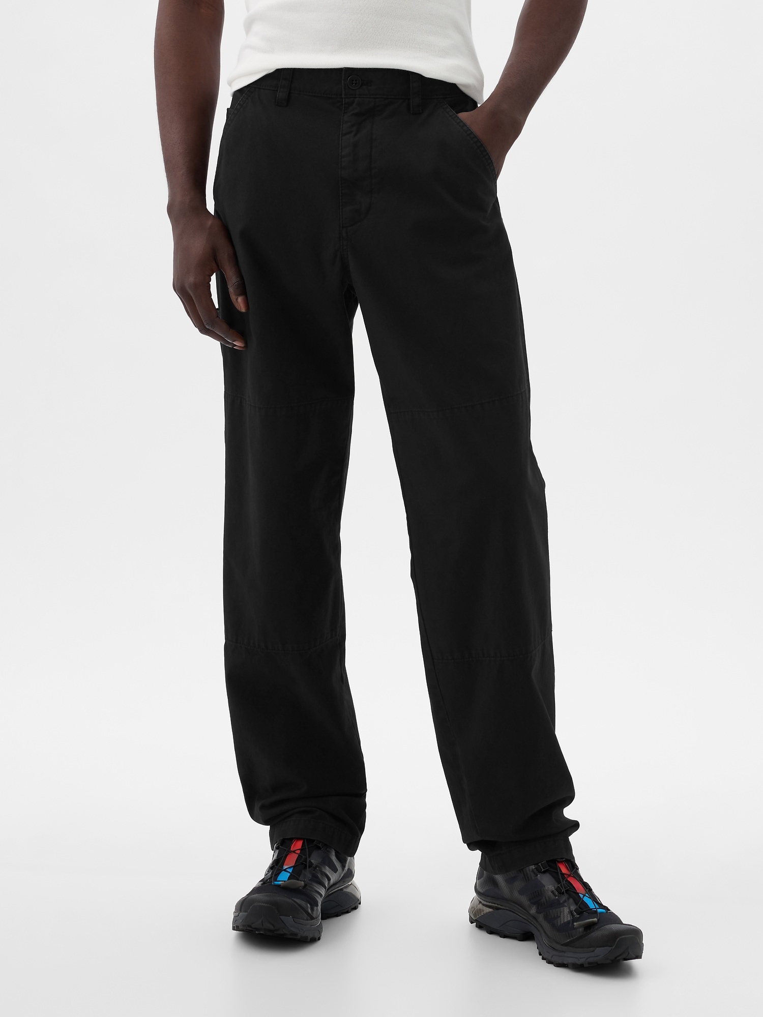 Noman Carpenter Pants Black 34inch 裾上げ