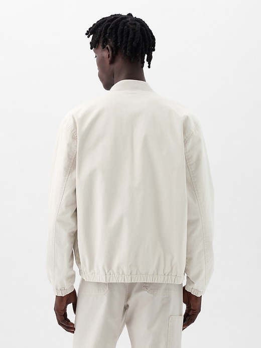 2 of 8 showing, with the color grey of product Bomber Jacket