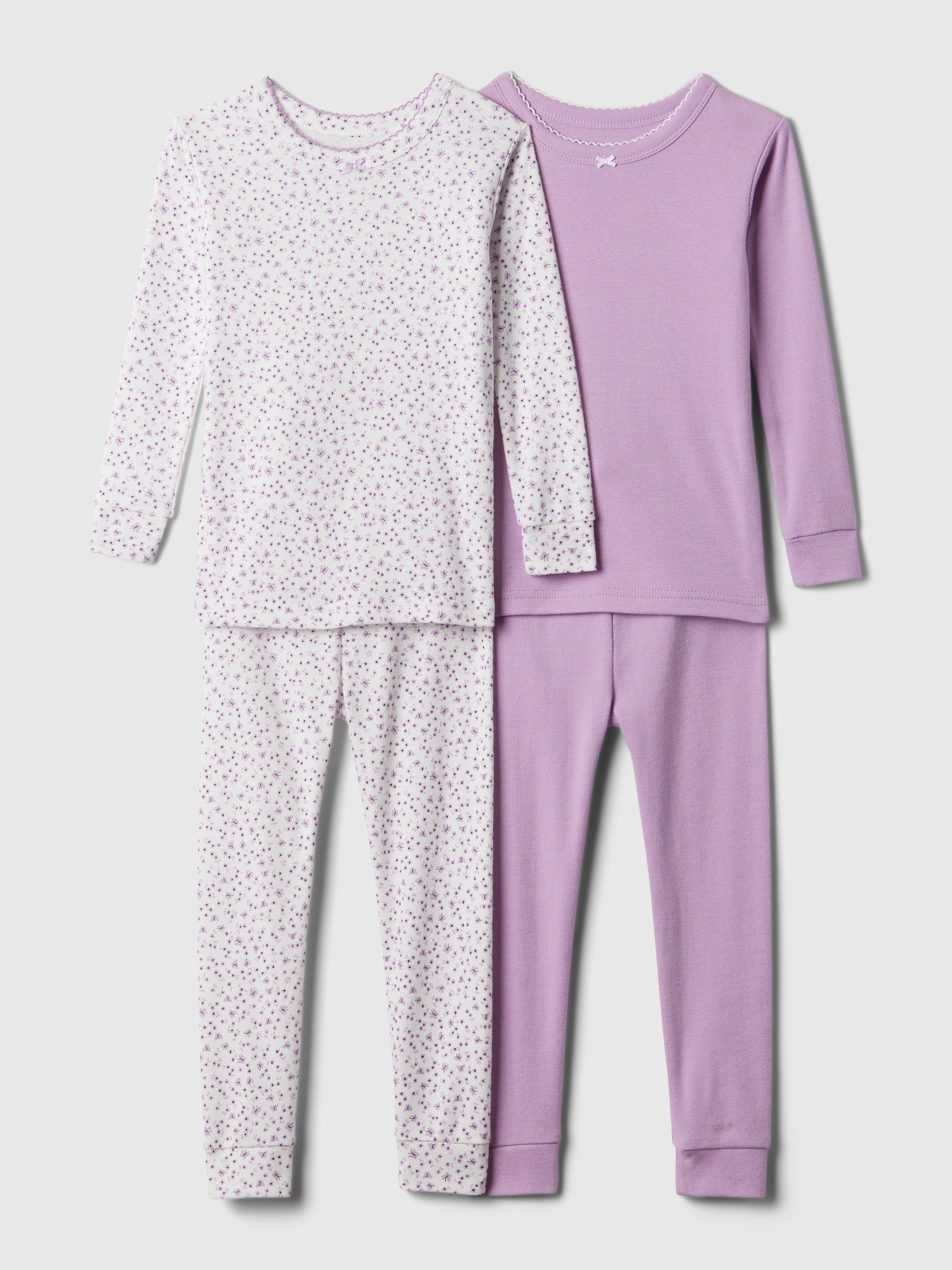 Gap Baby Organic Cotton Pj Set (2-pack) In Multi