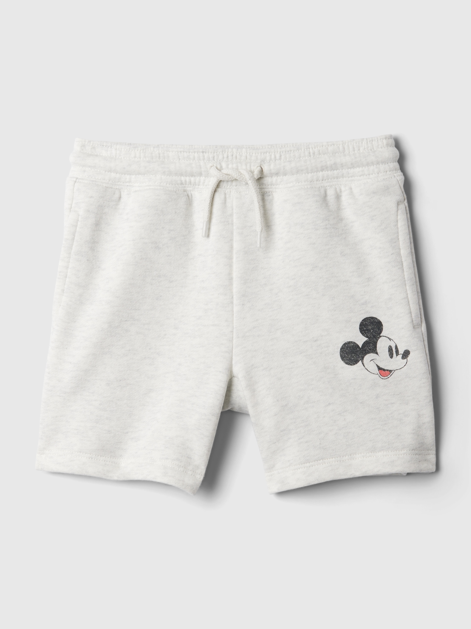 Gap Baby | Disney Mickey Mouse Shorts In Pale Heather Grey