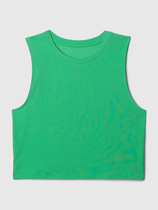 Image number 4 showing, GapFit Breathe Crop Muscle T-Shirt