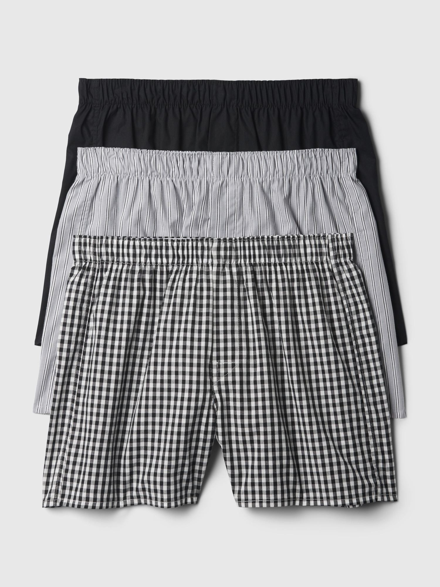 Gap Boxers (3-pack) In Moonless Night Multi