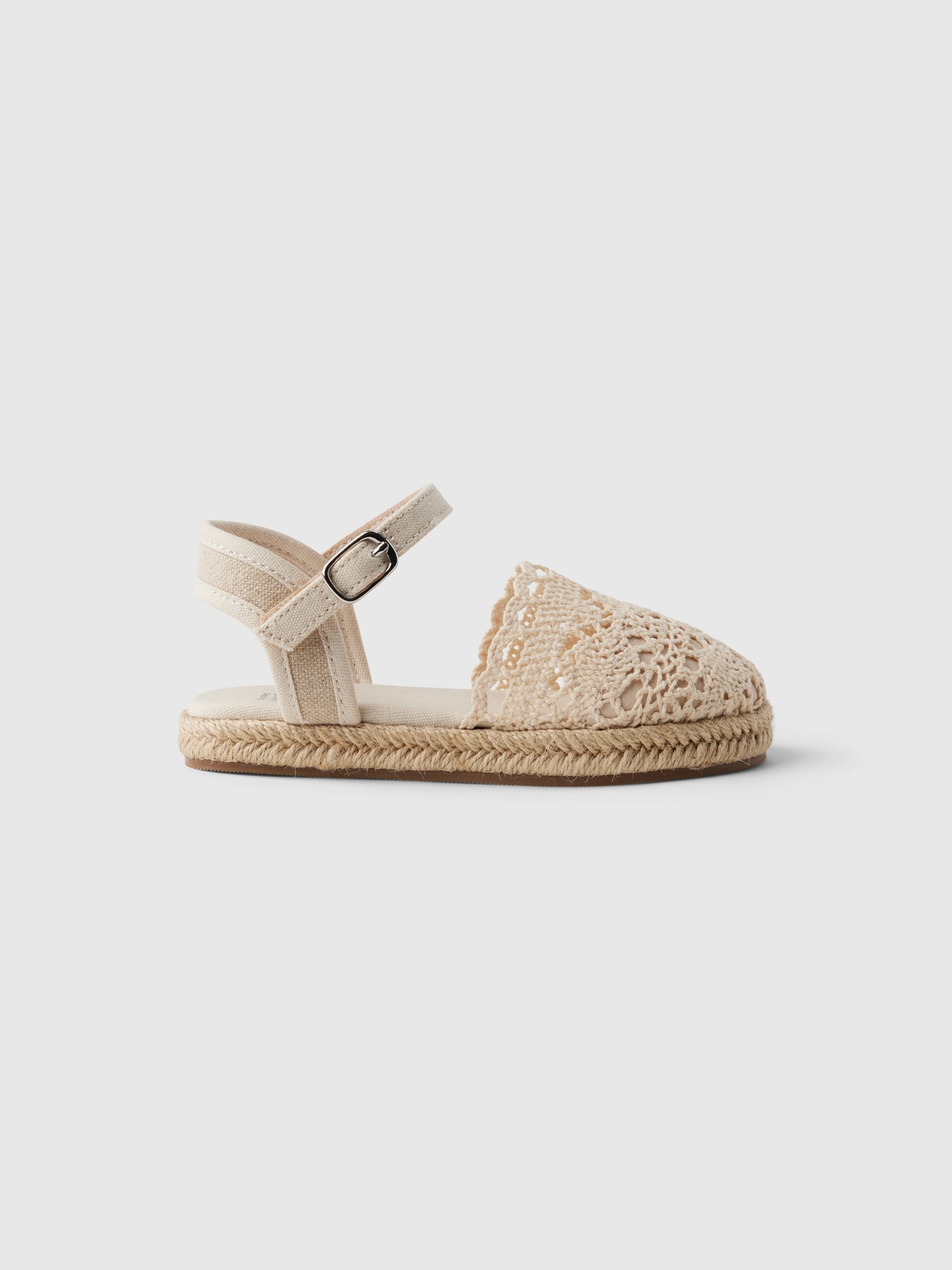 Toddler Crochet Espadrilles