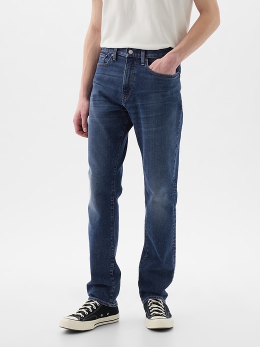 Image number 2 showing, Athletic Slim Jeans