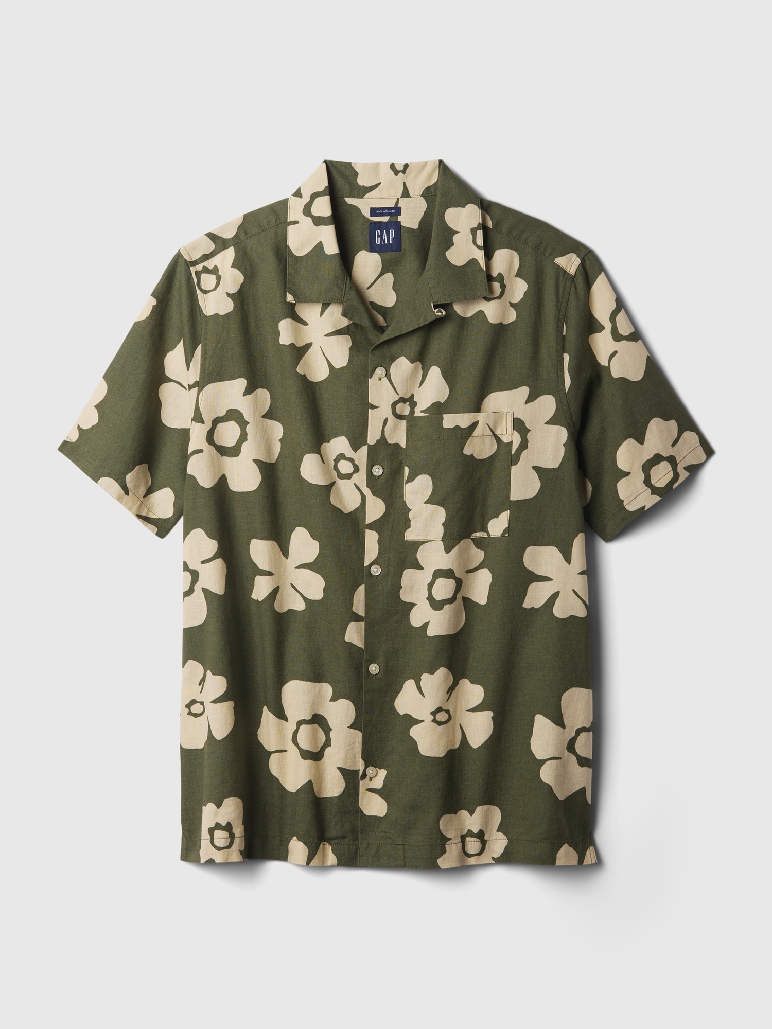 LinenCotton Shirt Gap