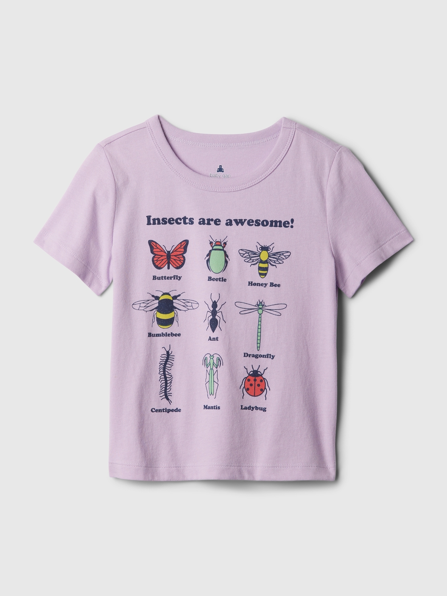 Shop Gap Baby Mix And Match Graphic T-shirt In Orchid Petal Purple