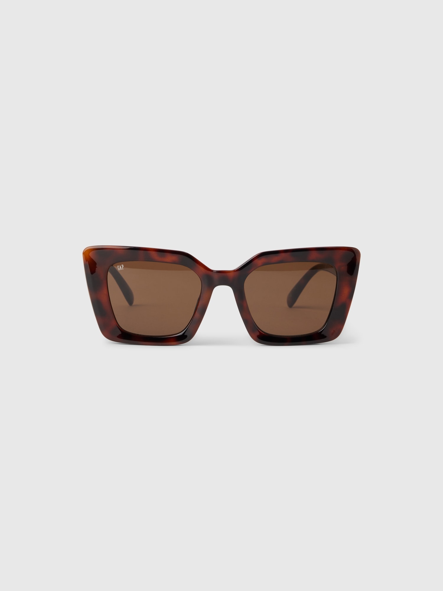 Shop Gap Oversized Cat Eye Sunglasses In Brown Tortoise