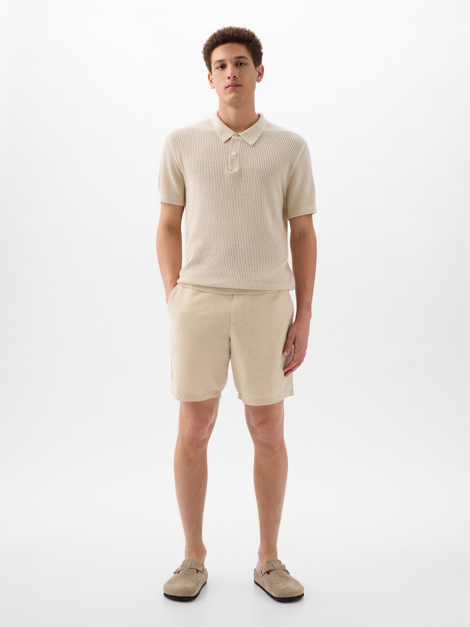 8 Linen-Cotton Shorts