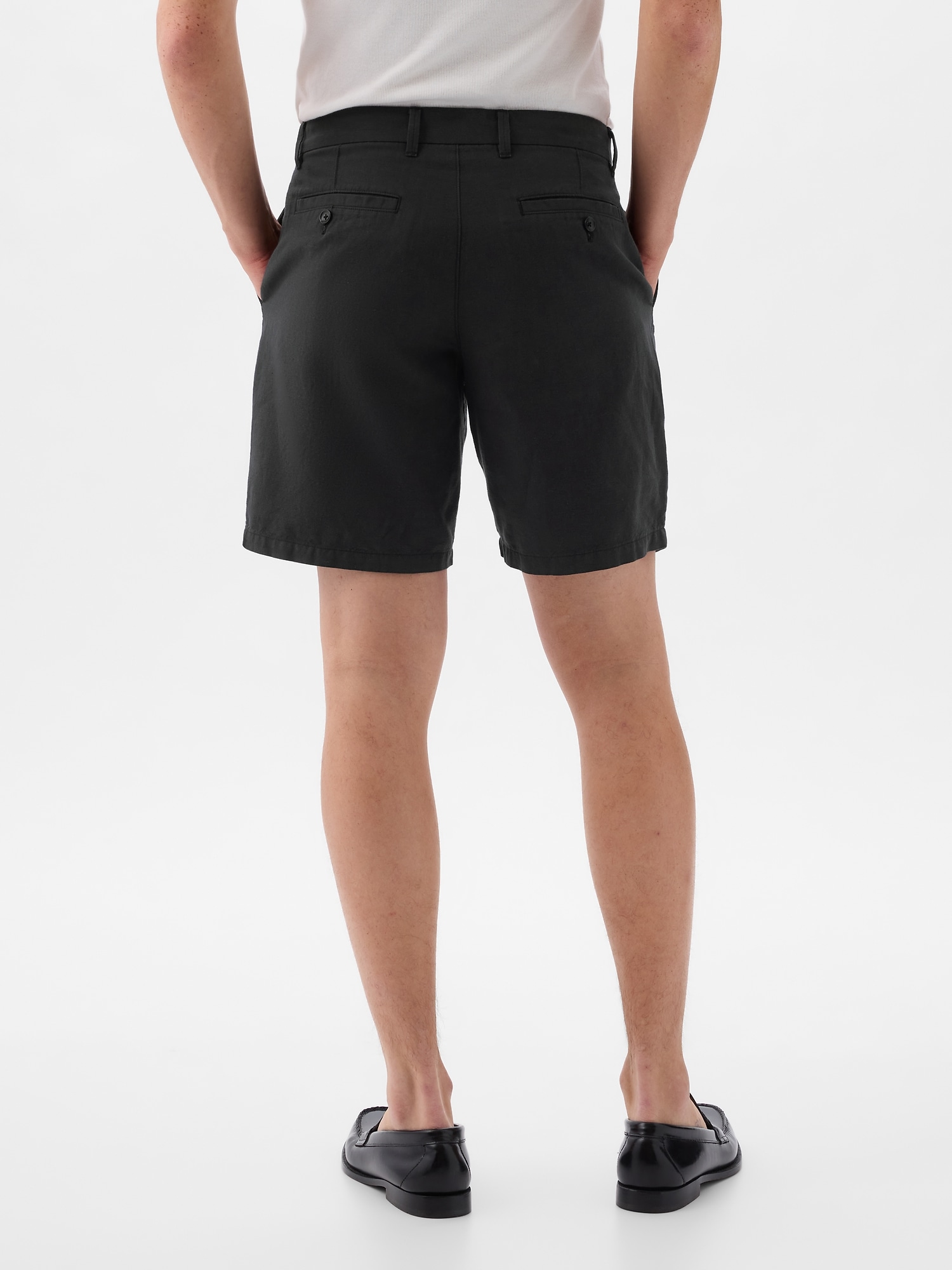 8 Linen Cotton Shorts Gap
