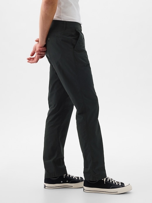 Image number 8 showing, Poplin Khakis in Straight Fit