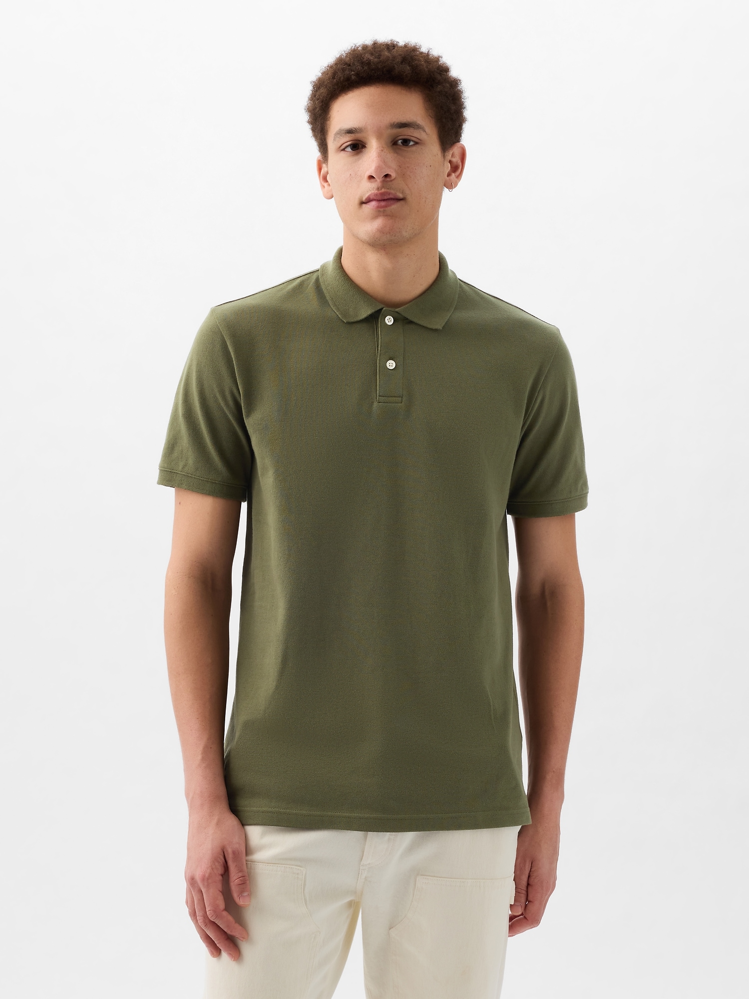 Pique Polo Shirt Shirt