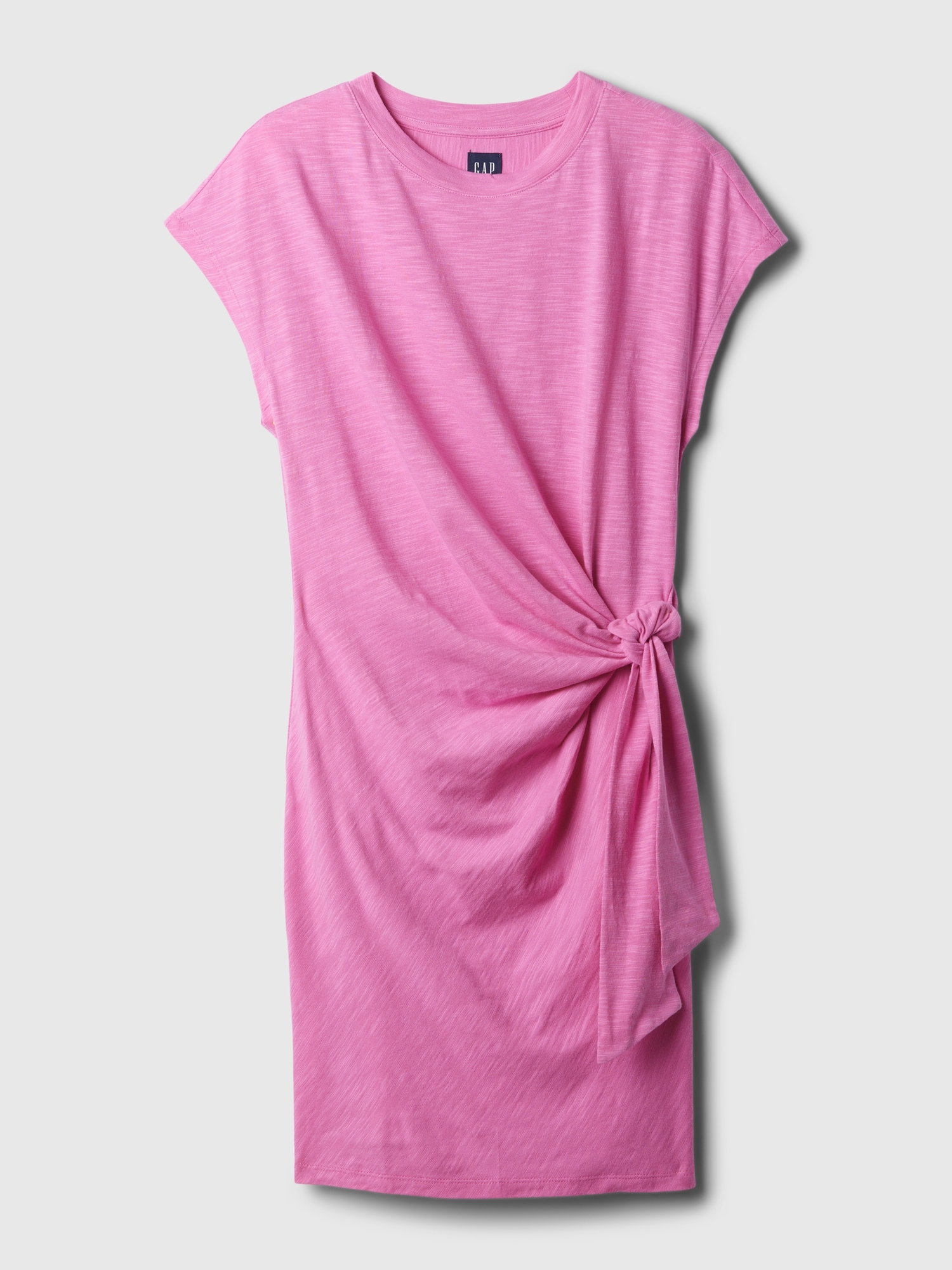 Tie knot t shirt dress cheap