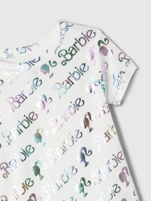 Image number 3 showing, Baby & Toddler Barbie™ Organic Cotton PJ Set
