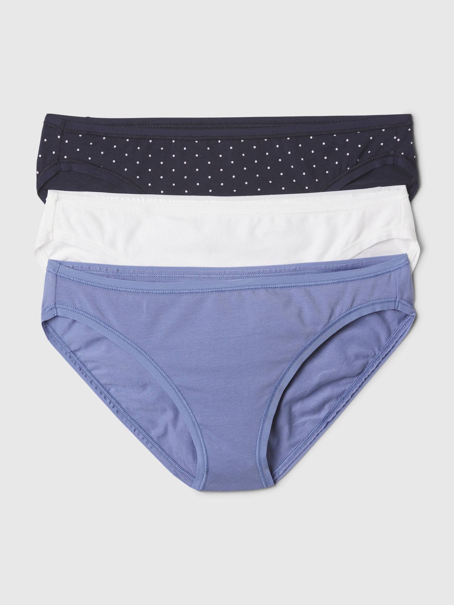 Women's Cotton Bikini Underwear (3 Pack)