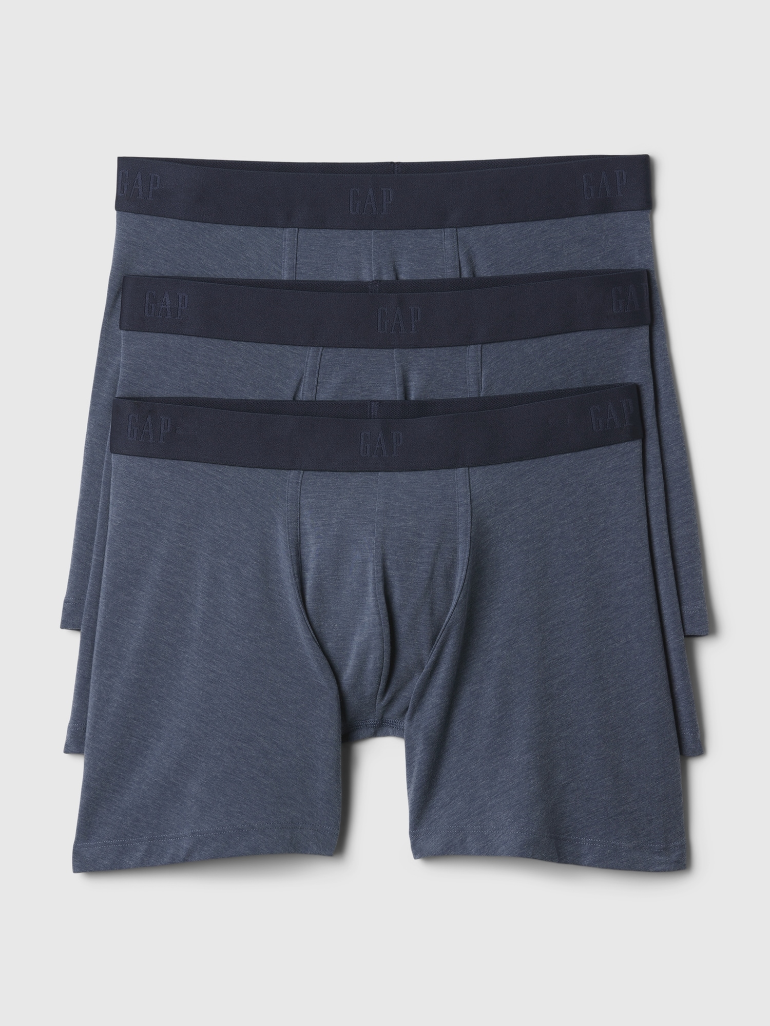 Shop Gap 5" Breathe Boxer Brief (3-pack) In Blue