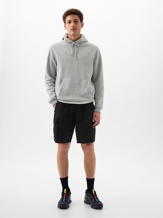 1 of 8 showing, with the color moonless night of product 8" Poplin Cargo Shorts
