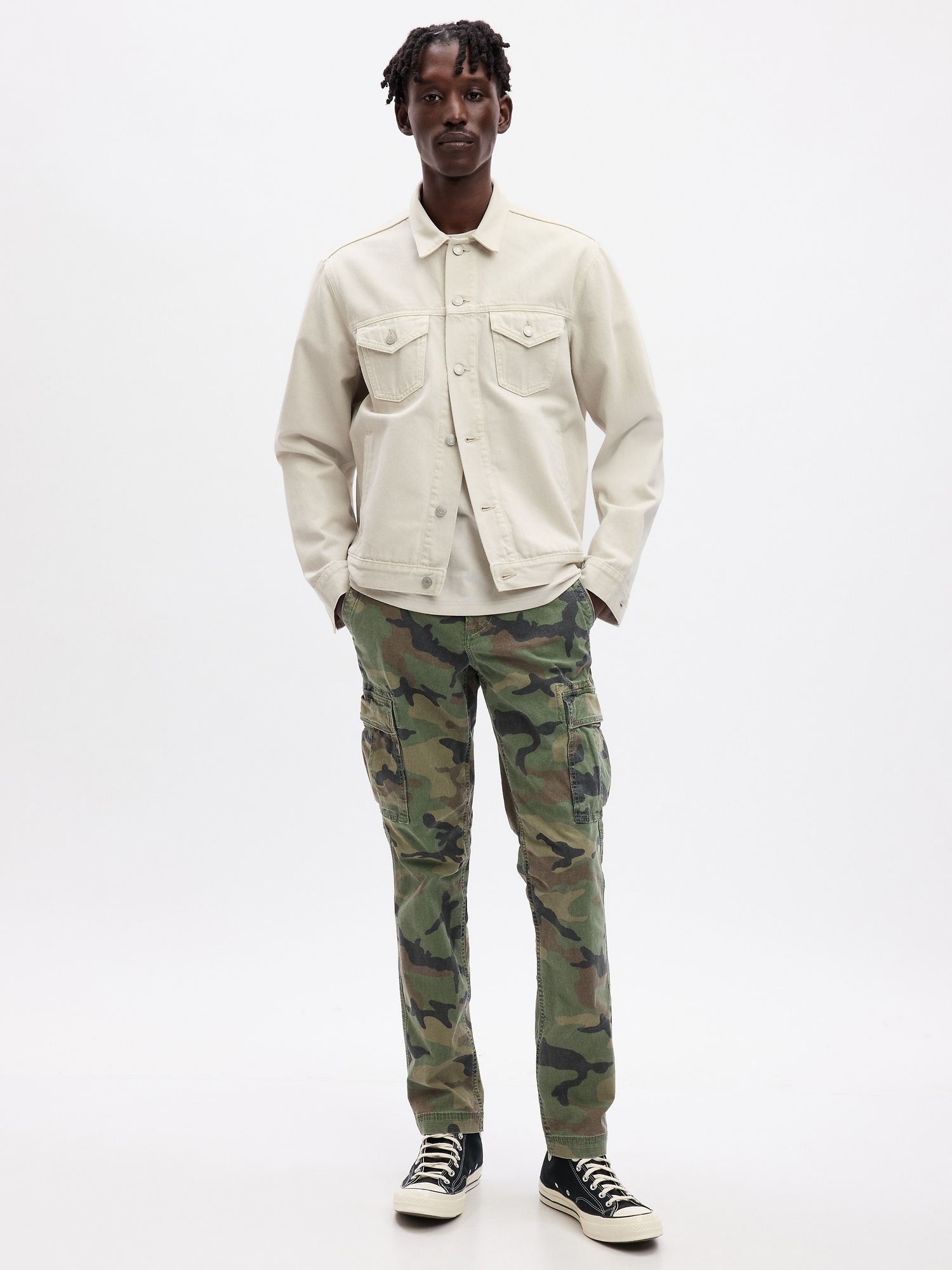 Gap Relaxed Utility Cargo Pants in GapFlex with Washwell - ShopStyle