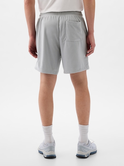 Image number 2 showing, 7" Mesh Shorts with E-Waist