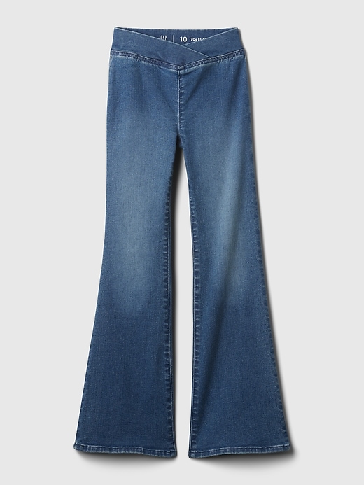 Image number 10 showing, Kids High Rise Crossover Flare Jeans