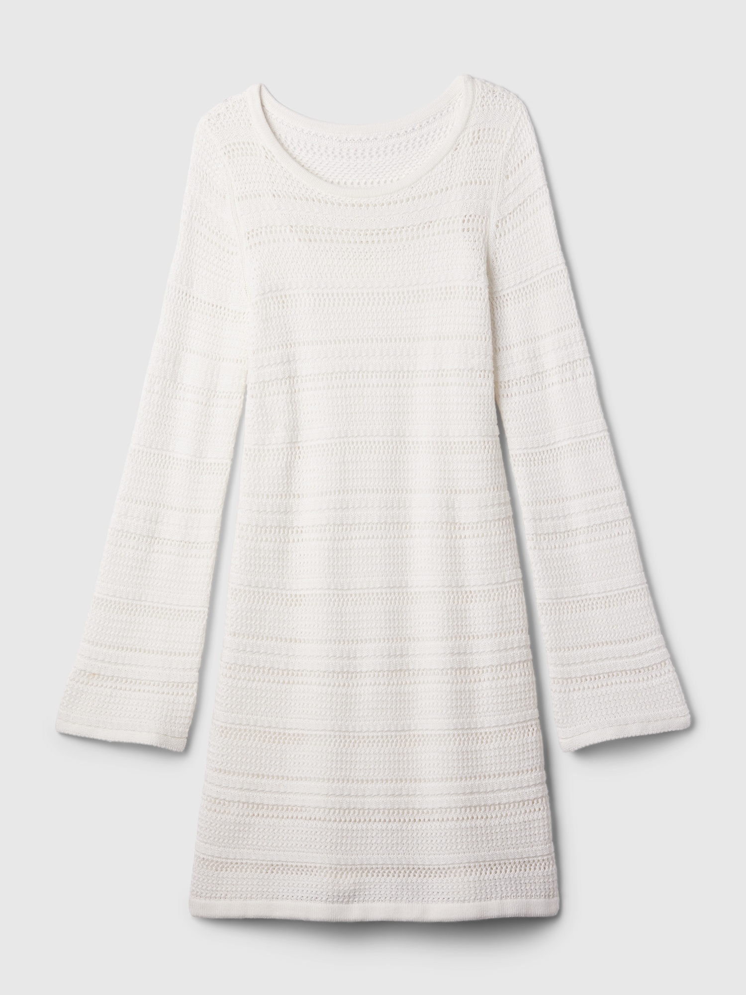 New GAP Linen Blue Crochet Detail Day Dress
